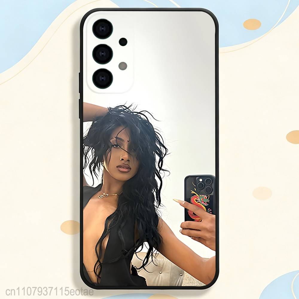 Чехол для телефона Lara Raj K-Katseye для Samsung S25, S26, S24, S21, S22, S23, S30, Ultra, S20, Plus, Fe, Lite, 5G Черный