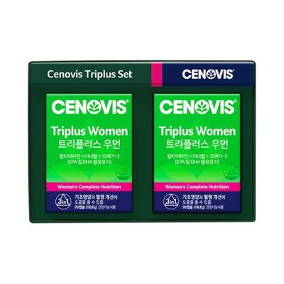 Cenovis Triple Plus для женщин, двухместный план (90 капсул + 90 капсул)