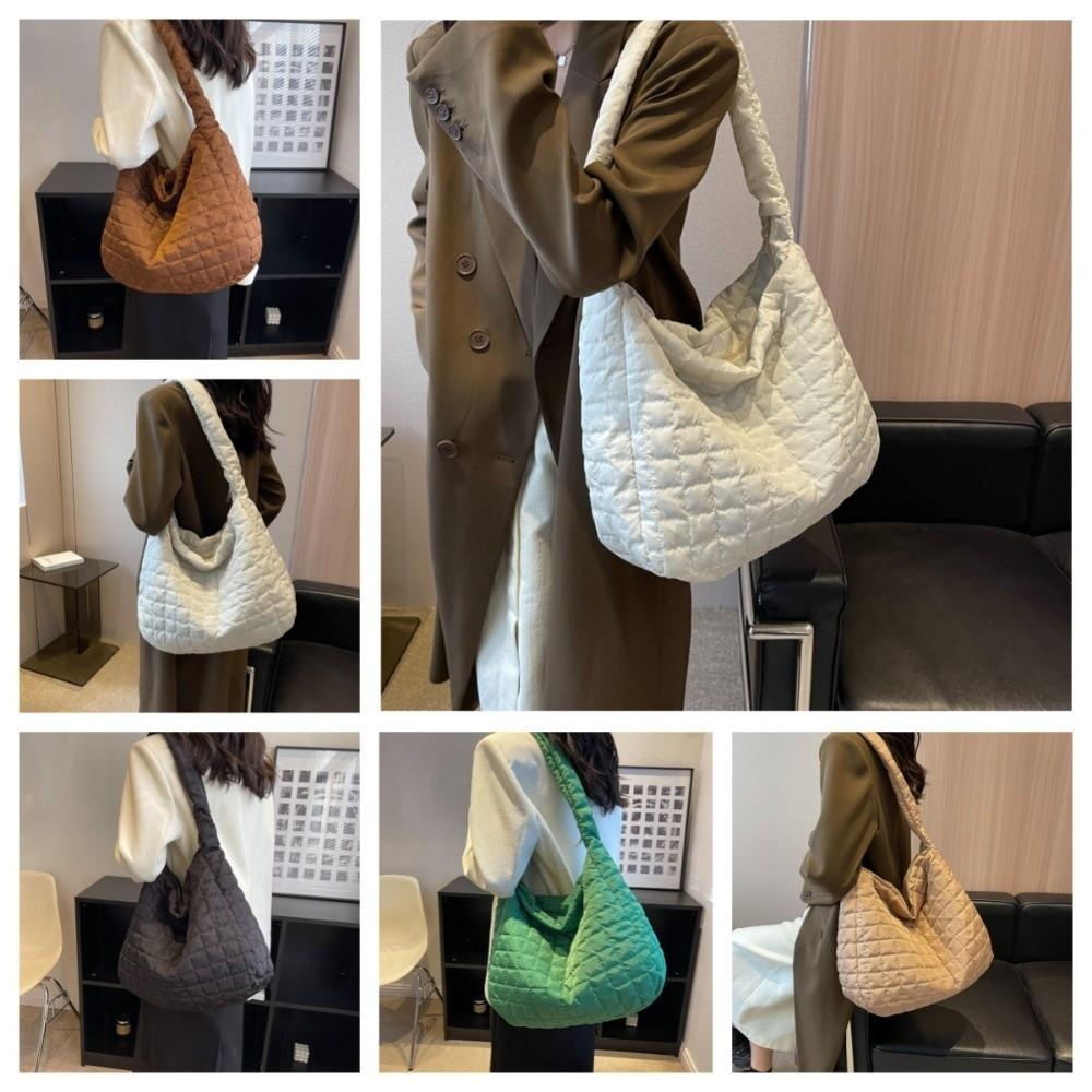 Большая облачная сумка-тоут Нейлоновая облачная сумка-handbag Модная облачная сумка через плечо Женская