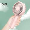 Портативный небольшой вентилятор с 3 настройками скорости Мощный воздушный поток Низкий уровень шума Карманный вентилятор с перезаряжаемой батареей USB