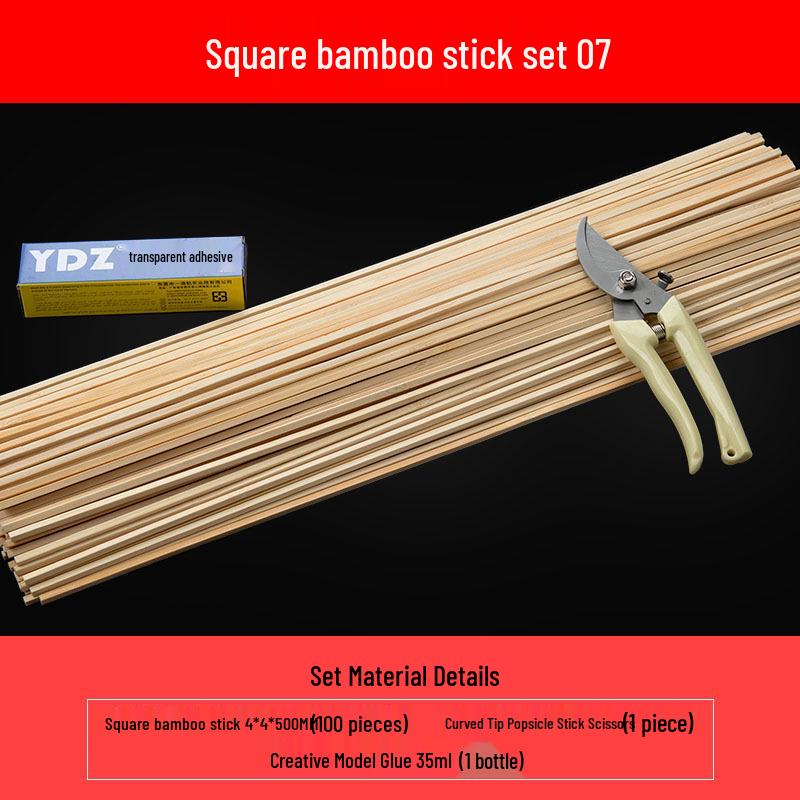 DIY Bamboo Architectural Model Rods