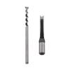 Square Auger Drill Bit Hole Opener Steel Woodworking Tools Universal Round Shank 12(12.7mm)