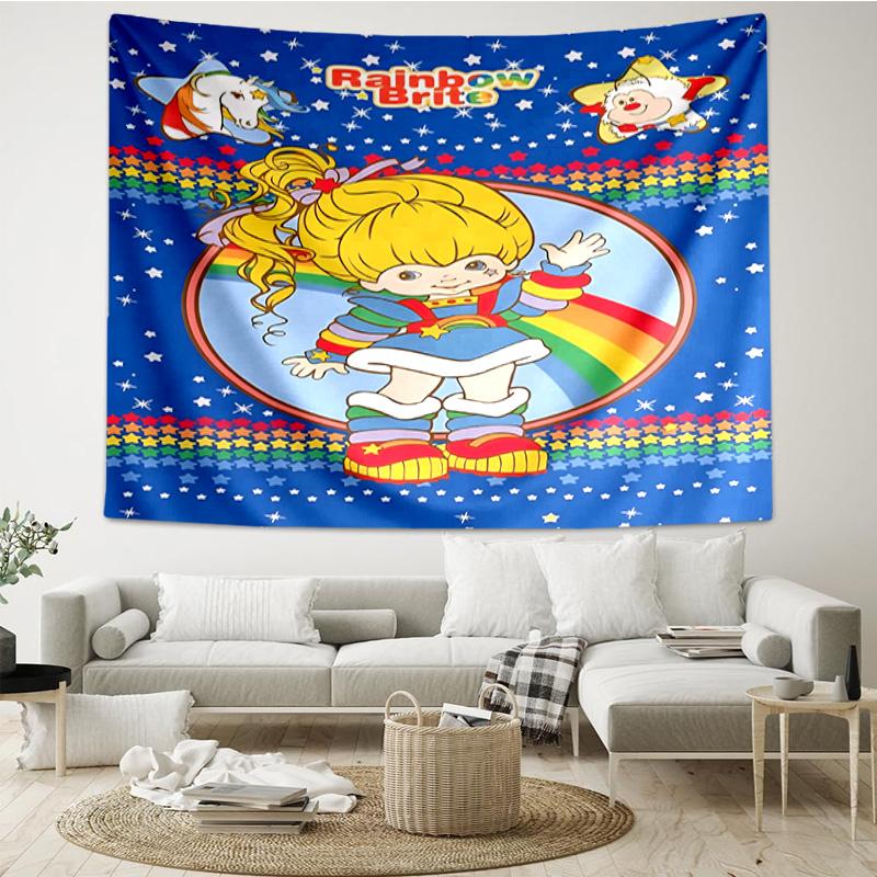 Rainbow Adventure Quick-Dry Tapestry Hanging for Bedroom,Livingroom, Playroom,Decor Art Room Wall Tapestry Holiday and Birthday Gifts