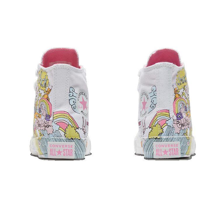 Converse Кеды All Star, удобные, высокие, детские, из холста, для детей от 3 до 7 лет, 367382C