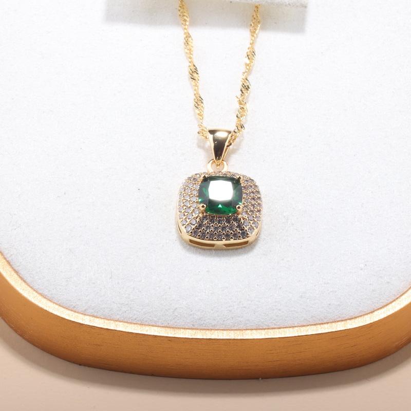 Бразильские Свадебные Аксессуары Позолоченное Дубайское Роскошное Качество Циркониевое Ожерелье и Серьги-Кольца Свадебные Африканские Ювелирные Наборы