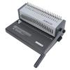 Машина для переплета книг с ручкой, 21 отверстие, формат А5, 250 листов, переплет 18 листов
