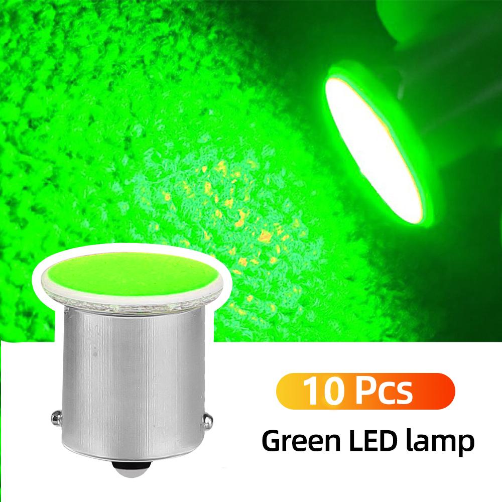 10 шт. автомобильные светодиодные фонари 1156 BA15S автомобильные светодиодные лампы 12 В/24 В автомобильные лампы заднего хода поворотные стояночные мотоциклетные стоп-сигналы освещение салона автомобиля