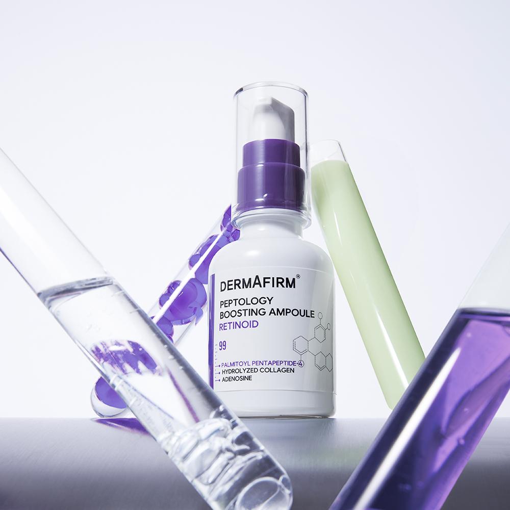 Derma Firm [натуральный выбор] [уход за порами] Derma Firm Peptiology Бустерная ампула с ретиноидом 30 мл План + 30 мл Сменный флакон