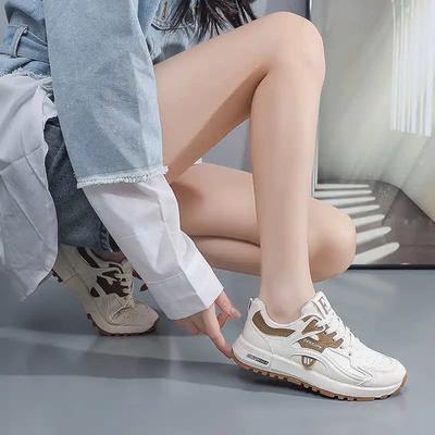 Кроссовки Parkour 35 D Повседневные Плоские Женские Туфли Бежевые Ботинки Для Женщин Спорт 2025 2025элегантность Перепродажа Роскошные Товары Зарубежные