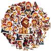 35-100 шт. Цветные наклейки Милые наклейки Наклейки с животными Для гитары DIY Велосипеда Скейтборда Ноутбука Багажа Декор