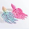 12 см Новые Детские Игрушки 3D Печать Симуляция Осьминога Суставы Подвижные Инопланетные Игрушки Осьминоги Подарок для Детей Креативное Украшение Дома