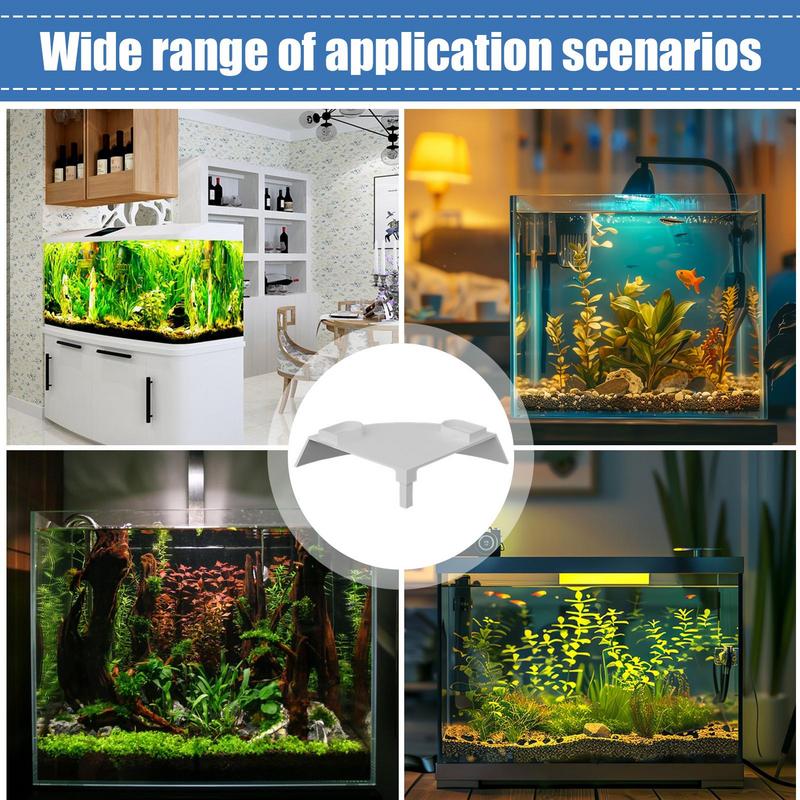 Fish Hide Aquarium Shrimp Tunnel Spacious Removable Corner Underground Cave For Freshwater And Saltwater Habitat Breeding
