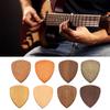 Acoustic Electric Bass Guitars Pick Plectrum Wood Guitar Pick Ukulele Plectrums Heart Shape Guitar Pick Enduring