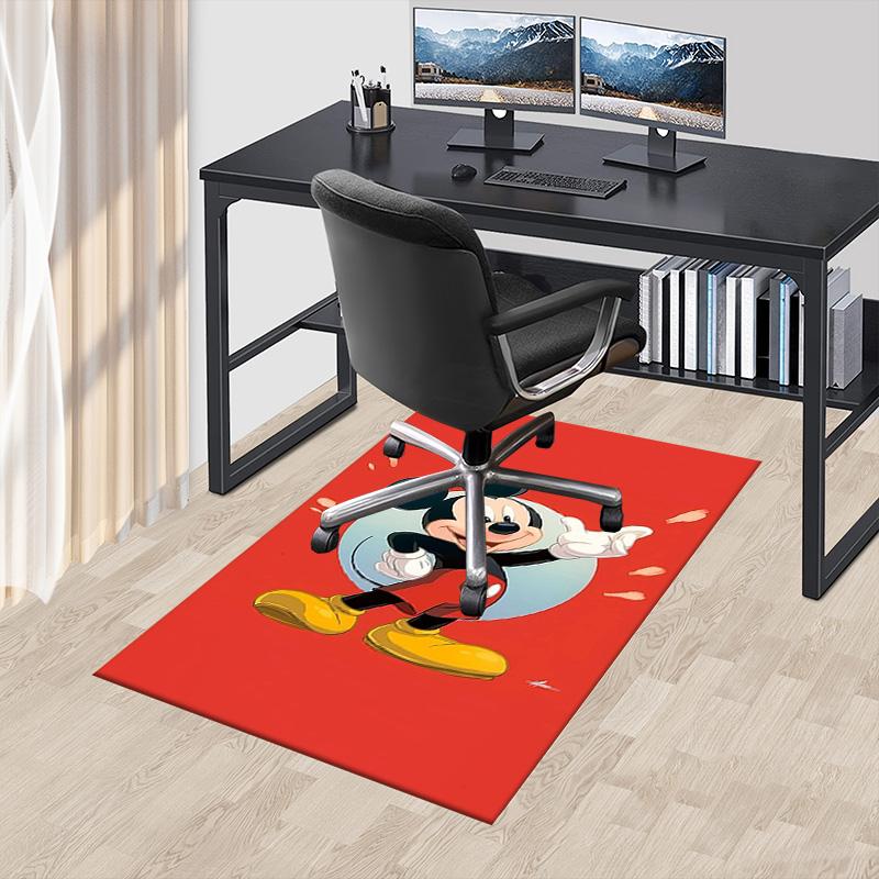 Mickey Mouse Adventure Carpet For Playroom Bedroom Living Room Sofa Home Decorkids Game Area Rug Nonslip Floor Mat