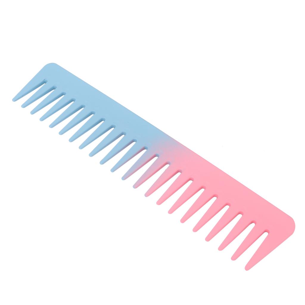 Wide Tooth Comb No Handle Hair Detangling Detangler Styling Shampoo Comb for Curly Hair Wet Dry Hair