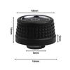 Auto Car Car Radio Knob 6C0919603 Knob High Reliability OEM Part Number Perfect Match Plastic Material for Golf 6