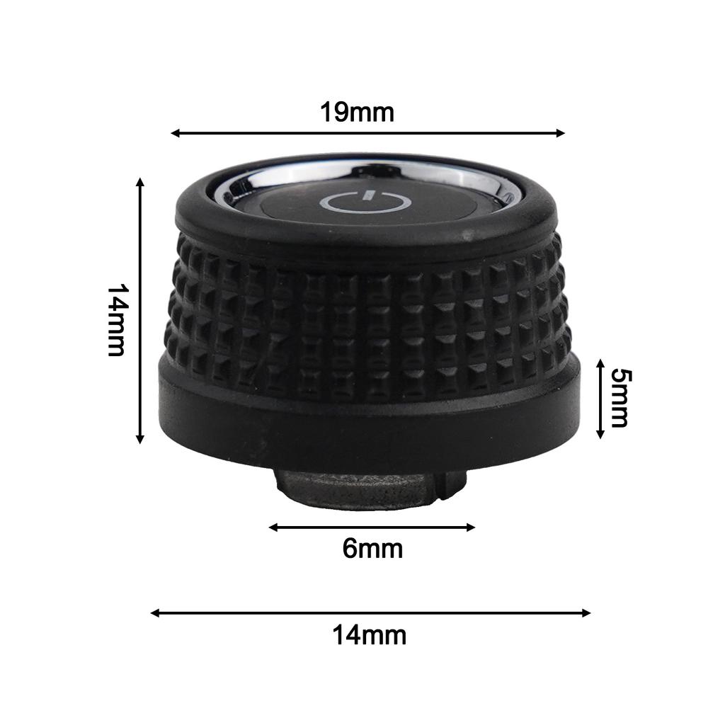 Auto Car Car Radio Knob 6C0919603 Knob High Reliability OEM Part Number Perfect Match Plastic Material for Golf 6