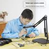 Настольная лупа Longdao на подставке для ремонта электроники и DIY-проектов