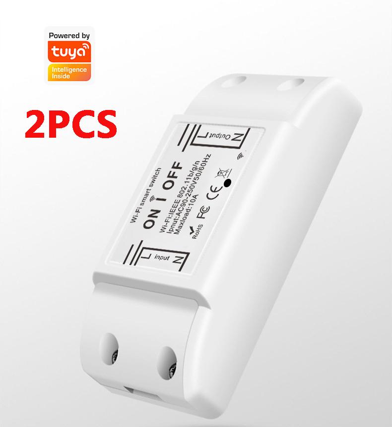 Universal Breaker Timer Smart Life APP Wireless Switch Remote Control Works with Alexa Google Assistant Home DIY Smart Switch