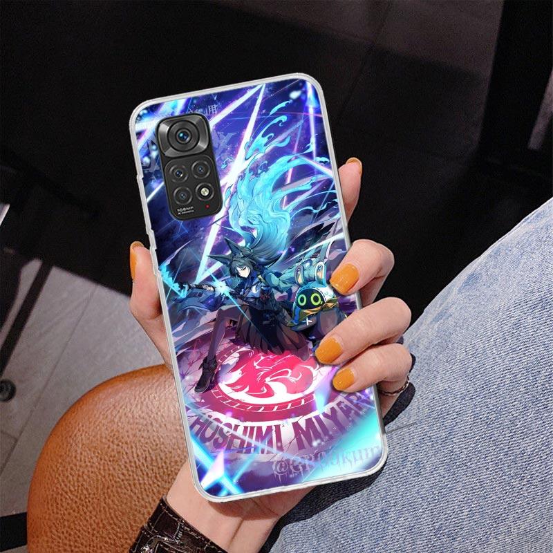 Чехол для телефона Hoshimi Miyabi Zenless Zone Zero ZZZ для Xiaomi Redmi Note 15 14 14S 13 Pro Plus 12 12S 11S 11E 10S 10