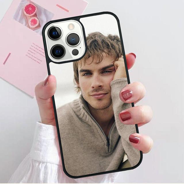 Чехол для телефона Ian Somerhalder Дневники вампира tvd для iPhone 17 Air 16 15 14 13 11 12 Pro Max Plus Shell Coque