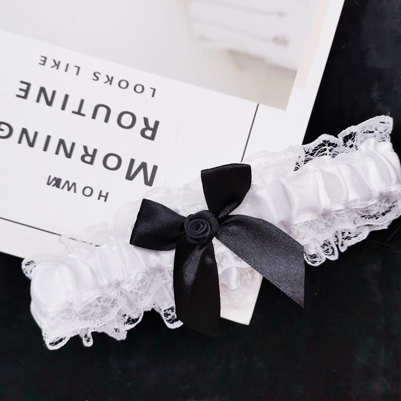 Женское модное кольцо с бантом на ногу, сексуальное женское белье, кружевной пояс с цветочным принтом, пояс с бантом, петля для ног, свадебные подвязки, свадебное кольцо-чулок для косплея