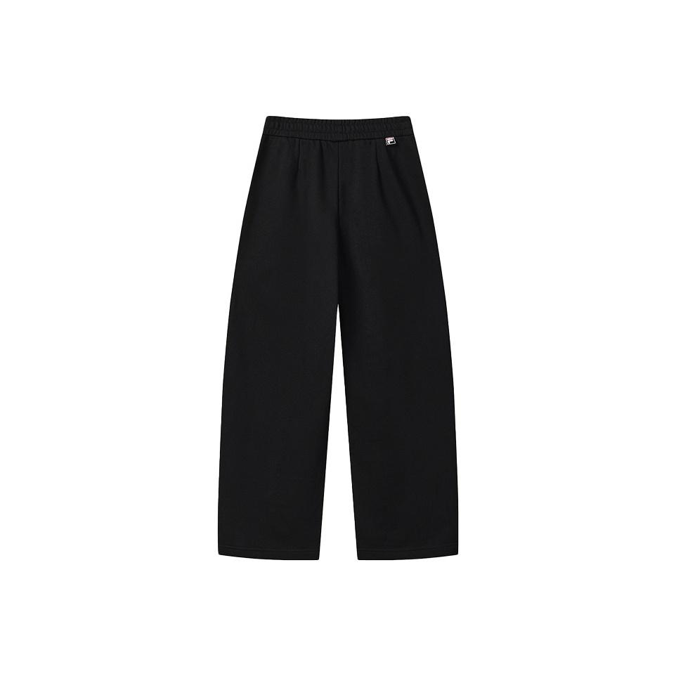 Fila Оригинальные Простые Классические Ретро Модные Универсальные Свободные Вязаные Повседневные Брюки Женские низы F11W549604FBK