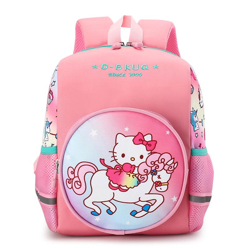 Cartoon Dinosaur Backpack for Kids Aged 3-6: Lightweight and Perfect for Kindergarten and Primary School Students