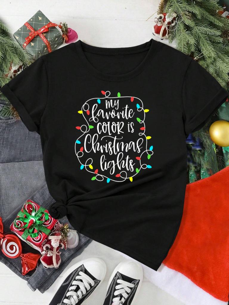Футболка с надписью Merry Christmas, Рождественская шапка, Футболка с рогами, Модная белая футболка, Одежда с принтом, Женские повседневные футболки с коротким рукавом и графическим рисунком
