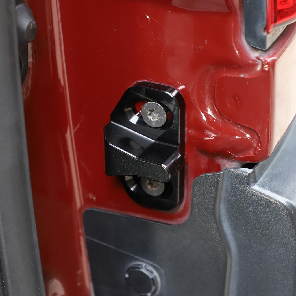 Черная защелка задней двери, пряжка замка двери, заглушка для Toyota FJ Cruiser 07-21