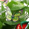 Lawn Decor Yard  Artificial Butterfly with Rods Simulation Color Fake Butterflies Garden Decoration