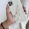 Fashion Star Rabbits Bead Hangings Pendant Phone Charm Lanyard Pocket Keychain Strap Bag Decoration Wallet Pendants