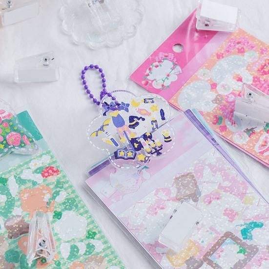 50 шт. самоклеящиеся настенные зажимы, прозрачные, не легко деформируемые, компактные размеры, широко используемые мини-скрепки для документов