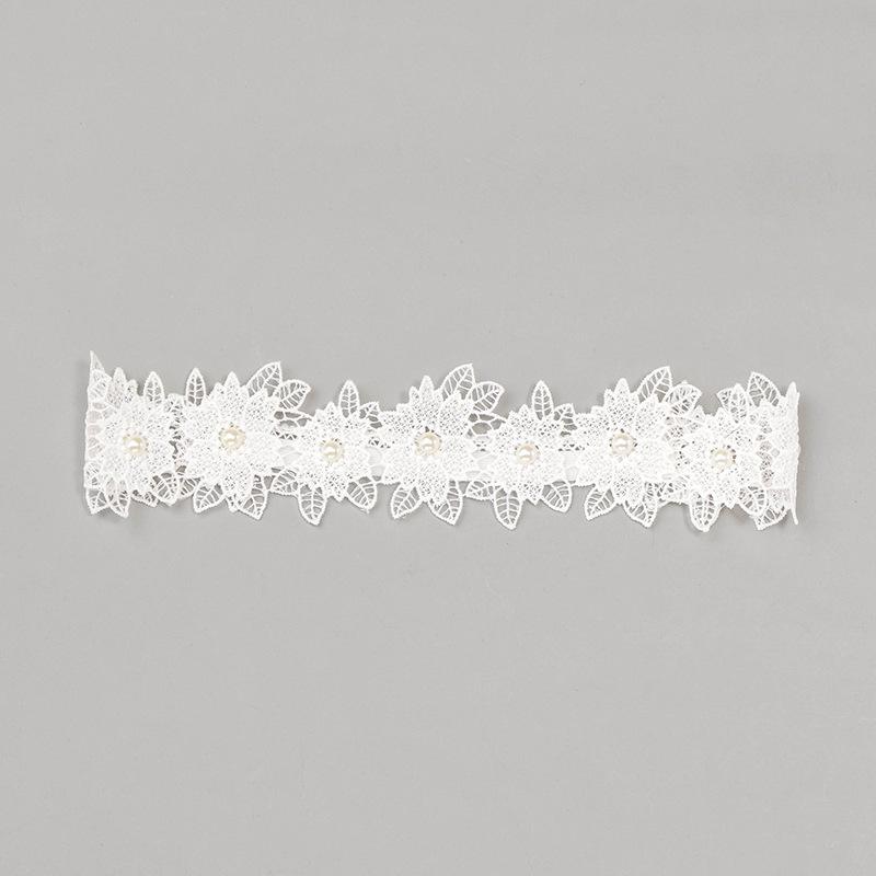 Корейские детские белые кружевные повязки на голову с короной и стразами, повязки принцессы с цветами для девочек, аксессуары для волос для новорожденных, фотография