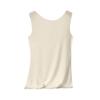 Women's Solid Color Tank Top Seamless Silk Undershirt Sleeveless Shirt