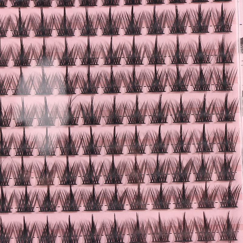 5/10 рядов отдельных ресниц сегментированные ресницы своими руками натуральные ресницы Manga накладные ресницы мягкие накладные ресницы корейский макияж