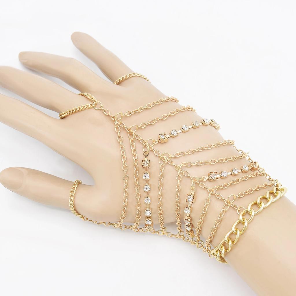Bohemian Coin Charm Slave Bracelets For Women Vintage Silver Color Bracelet Gypsy Ethnic Tribal Festival Indian Jewelry Turkish