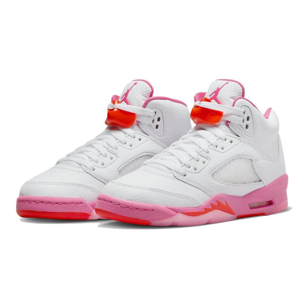 Jordan 5 Ретро WNBA Розовый Апельсин Безопасный Оранжевый GS 440892-168