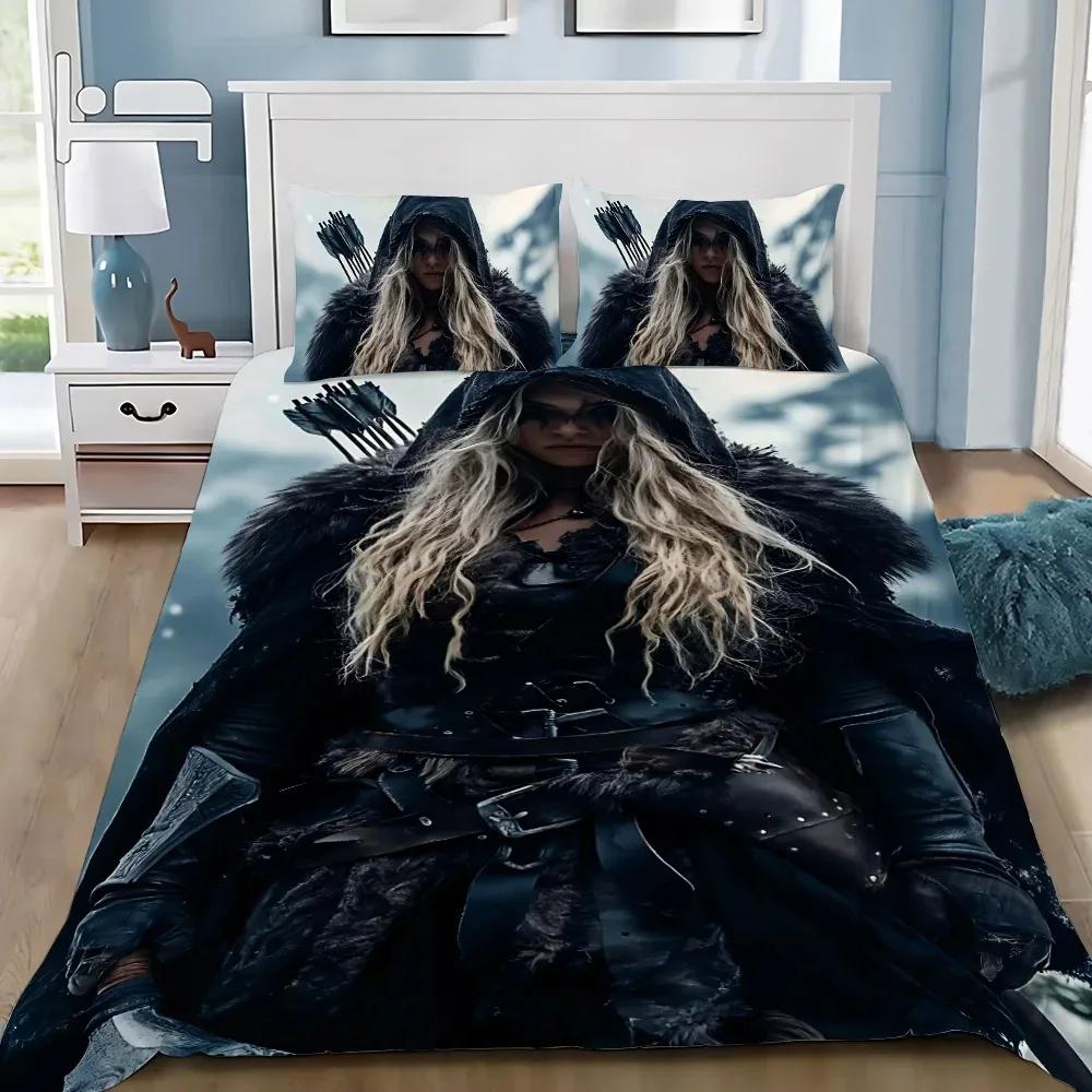 Викинг Северогерманская Культура Волк Кельтский Мистический Символ Комплект Постельного Белья Одеяло Кровать Домашний Декор Односпальный Двуспальный Большой Размер