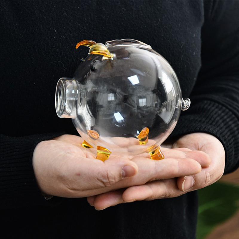 Стеклянная копилка, прозрачная копилка, прозрачная банка для сбережений, коробка для сбережений, подарочный контейнер для детей и взрослых