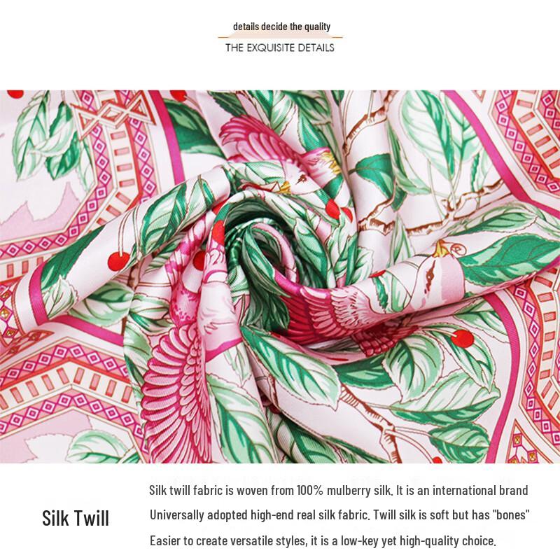 Aurora Mulberry Silk Scarf & Hand Cream Set