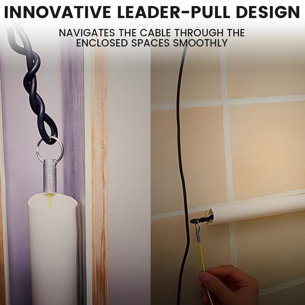 Новый профессиональный съемник Wiremag, магнитный кабельный тянущий шнур, настенный инструмент для рыбалки, садовый ремонт, нитевдеватель, уличный офис