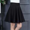 Plus Size Anti-Exposure High Waist A-Line Skirt - Summer Slimming Solid Color Women's Clothing