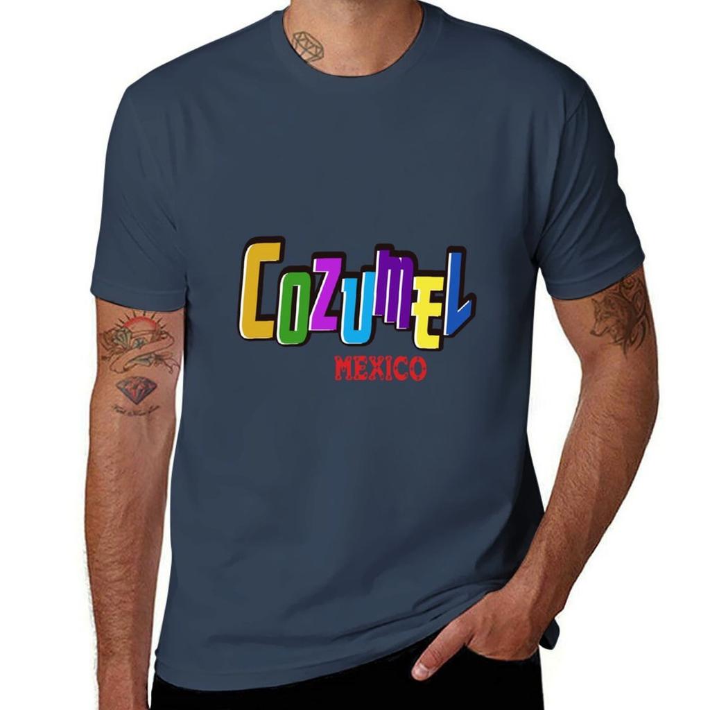 Cozumel MexicoDiving TShirt Big and Tall Crew Neck Tee