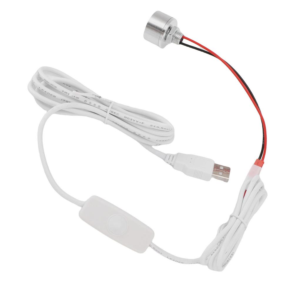 Светодиодный прожектор с бесступенчатой регулировкой яркости, USB-прожектор, 80 лм, 4000 К, 1 Вт для настенного искусства, витрины ювелирных изделий, шкафа, прихожей