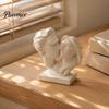 Статуя целующейся пары 3D-печатная статуя обнимающихся, Современная минималистичная арт-скульптура, Художественный бюст для домашнего стола, полки, Романтический декоративный элемент,