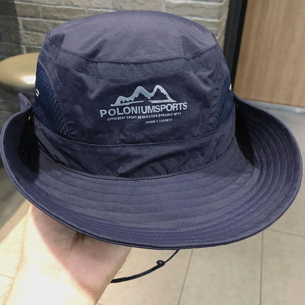 Quick-dry Bucket Hat Sun Protection Mountaineering Caps Fashion Fisherman Cap Camping Hiking