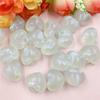 30pcs Acrylic Jelly Color Candy Peach Heart Acrylic Candy Loose Beads DIY Jewelry Accessories 17.5*17.5mm Jelly Color for Bracelet Earring Making