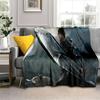 3D Final Fantasy Game Gamer FF14 HD Blanket,Soft Throw Blanket for Home Bedroom Bed Sofa Picnic Travel Office Cover Blanket Kids