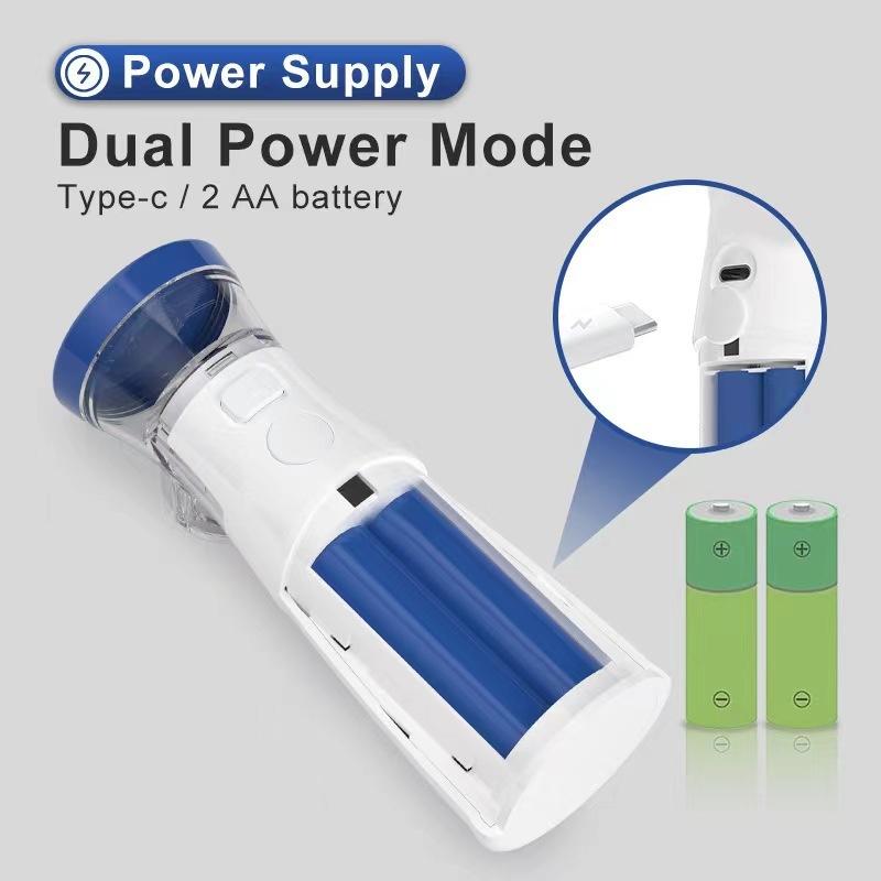 Портативный небулайзер Эффективный ручной небулайзер для взрослых и детей Ультразвуковой небулайзер Медицинский компрессорный небулайзер